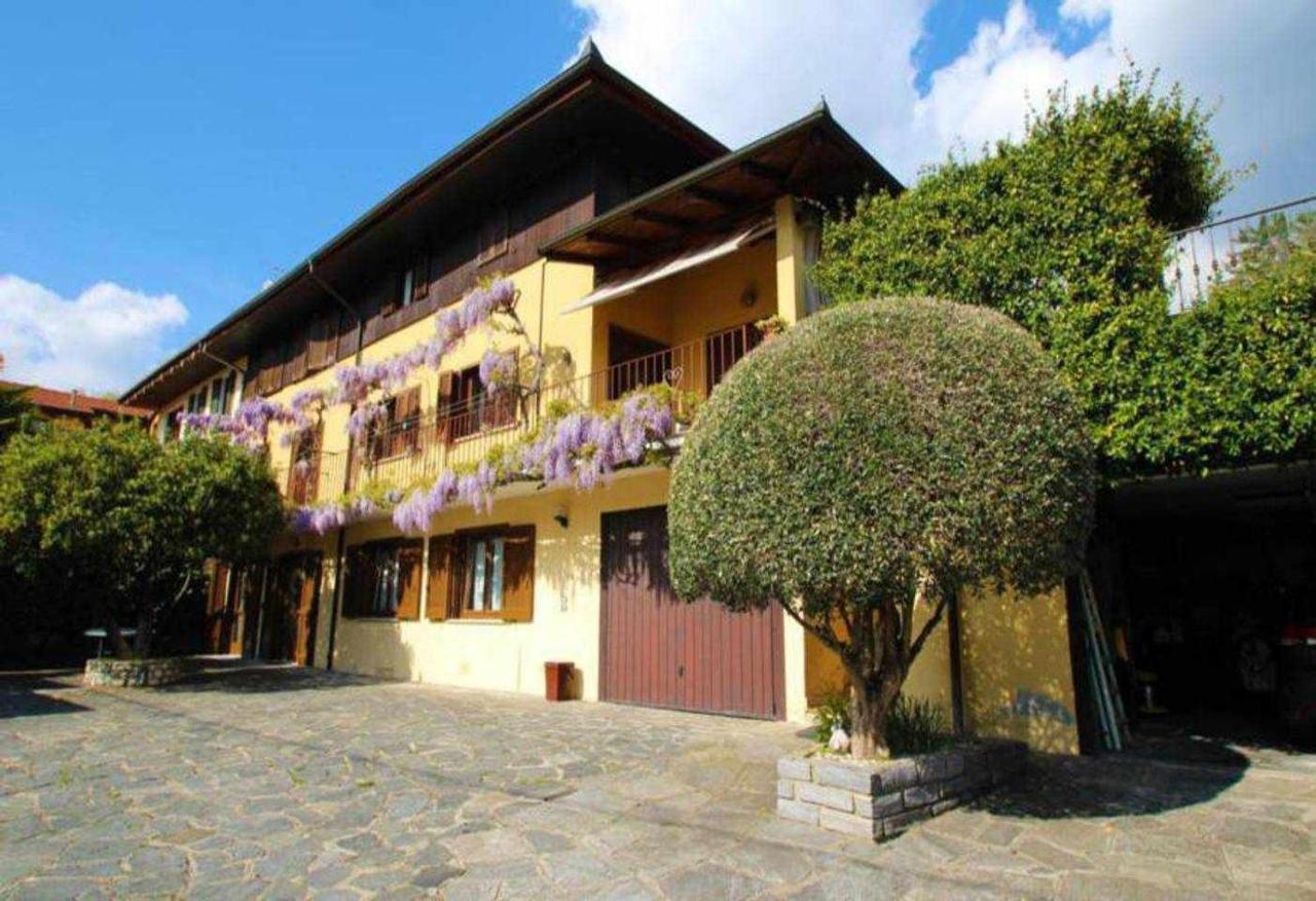 Il Glicine Appartamento Con Darsena Privata A Lago 贝特纳斯科 外观 照片